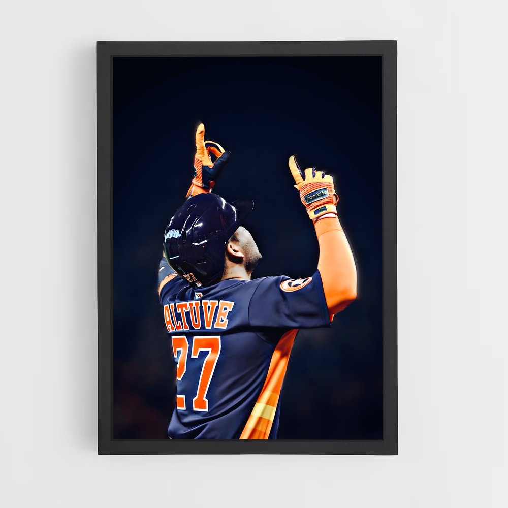 Poster La Gloire du Gant – affiche Baseball (vue 2)
